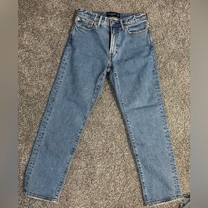 Abercrombie & Fitch Men's Straight Jeans - Light to medium Blue